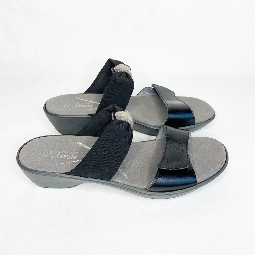 Naot Pinotage Comfort Slip On Heel Slide Sandal Size US 11 EUR 42